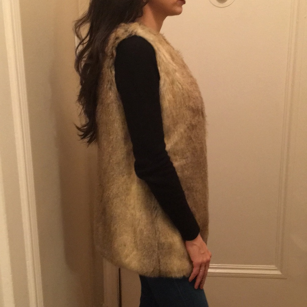 Zara Faux Fur Vest *Worn Once*